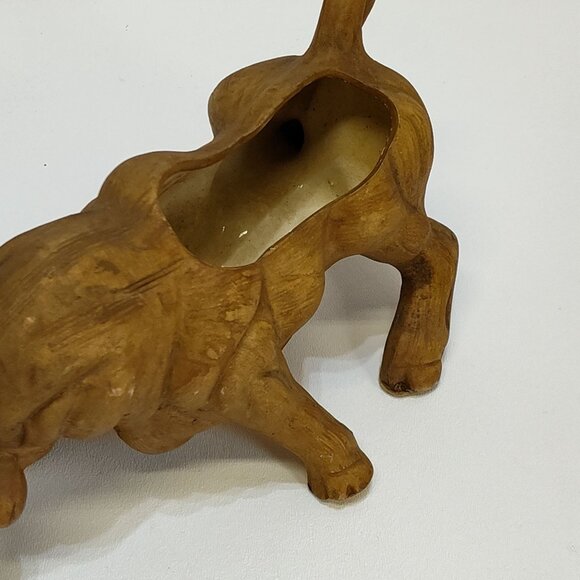 Napcoware Ceramic Bull Planter Sculpture MidCentury Modern C-4889 No Chips Dirty - Picture 7 of 13